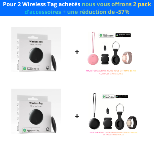 Traqueur GPS 2.0 : Wireless Tag