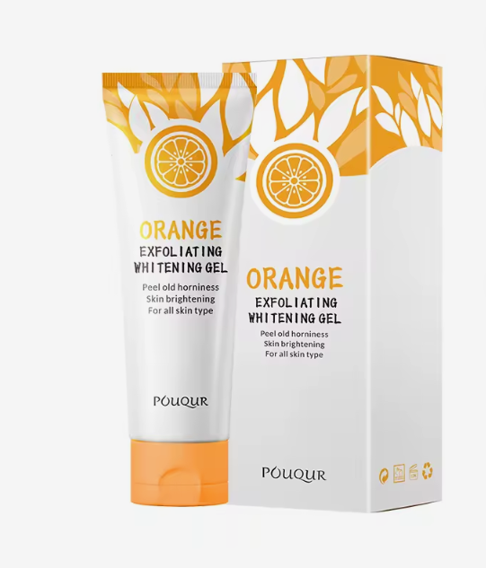 Gamme Peeling Exfoliant Pouqur – Visage & Corps (Teint Net & Hydratation Maximale)