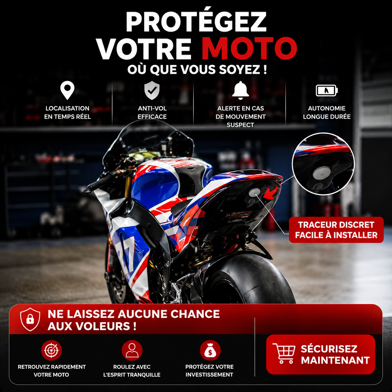 Traqueur GPS 2.0 : Wireless Tag